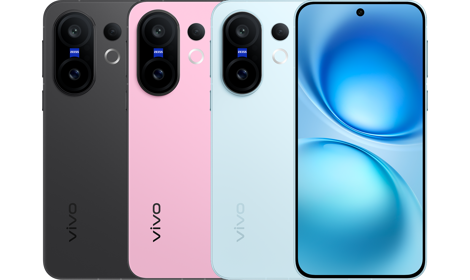 vivo X200 FE in four aesthetic color options