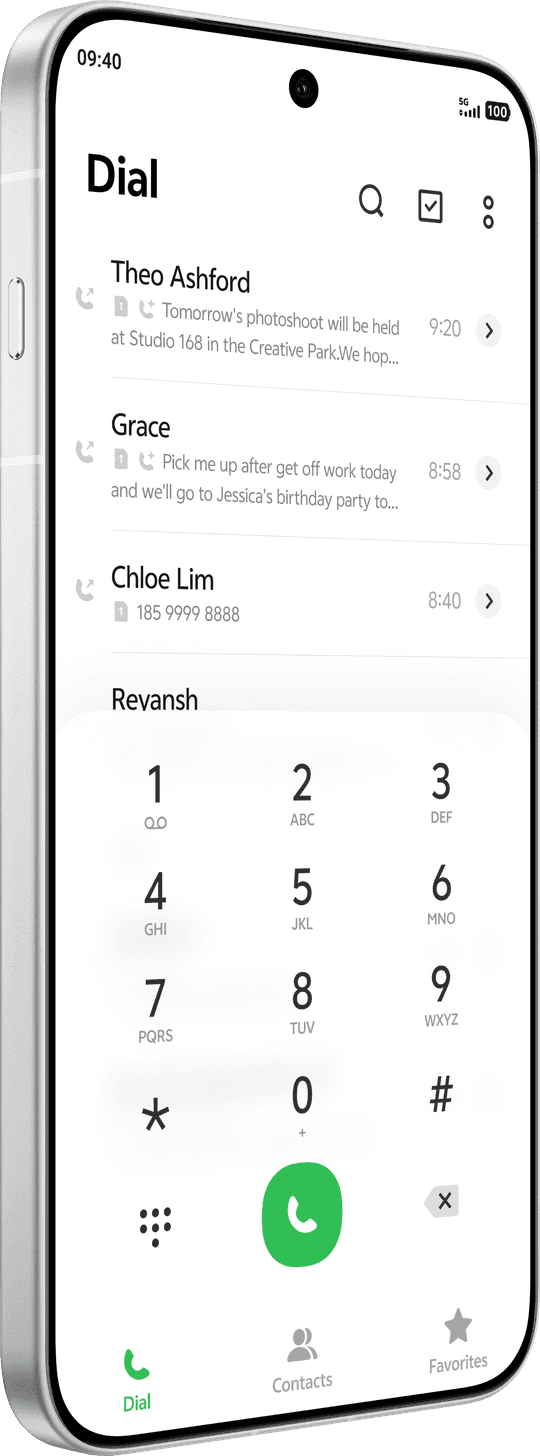 vivo OriginOS 7 with Call Overview