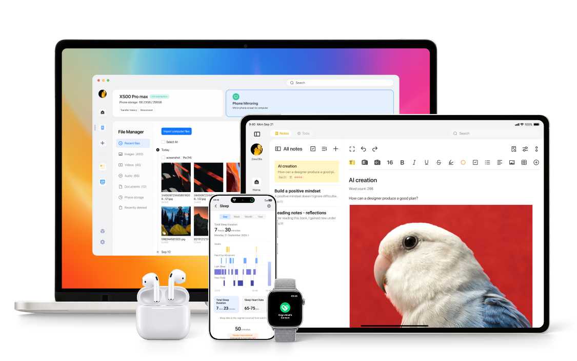vivo OriginOS 7 with Cross-Ecosystem Connectivity