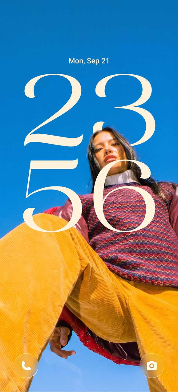 vivo OriginOS 7 with lock screen Wiggle feature, wallpaper 4