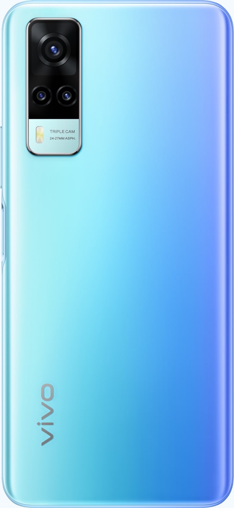 Mặt lưng chứa camera của vivo Y31 2021