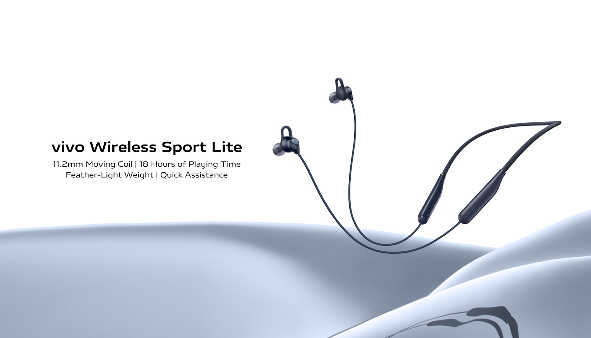 Vivo Wireless Sport Lite 11.2mm Driver Heavy Bass Wireless Earbuds 2