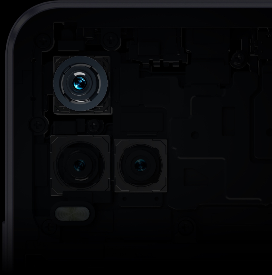Cụm 3 camera sau của Vivo Y21s