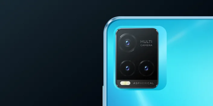 Vivo T1x 4G sở hữu cụm 3 camera sau