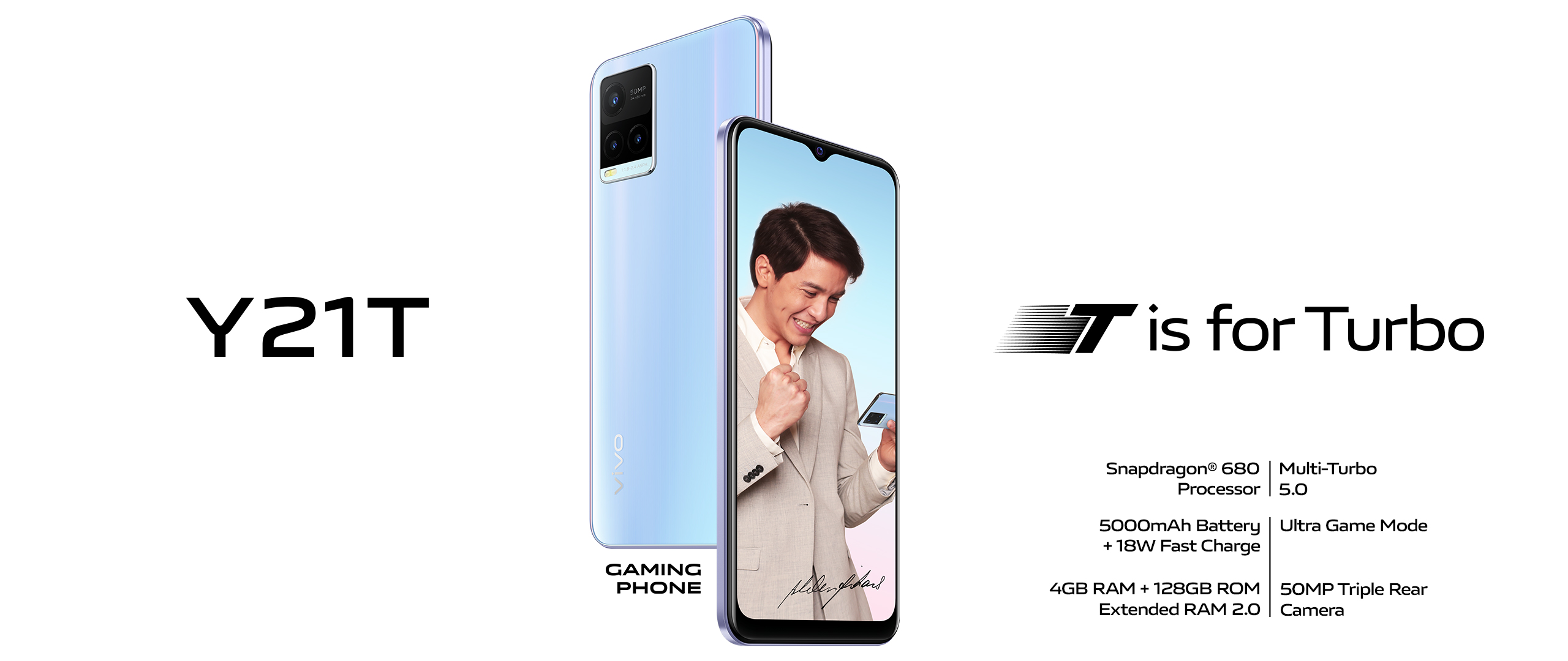 vivo Y21T - Slim and Trendy Cell Phone | vivo Philippines