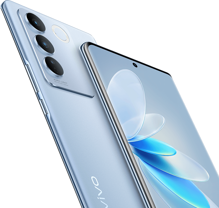 Vivo V27 Dual Sim - 256GB, 8GB Ram, 5G-Magic Blue 28 vivo v27 series 3d curved screen