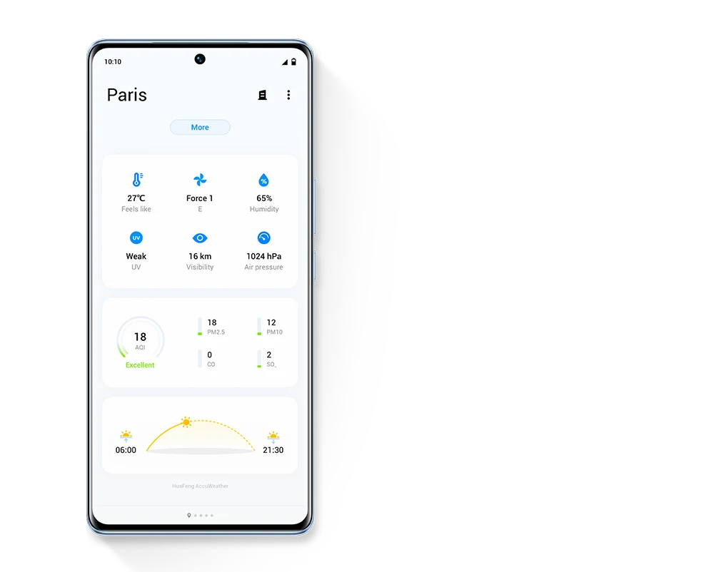 vivo v27 air quality monitoring features