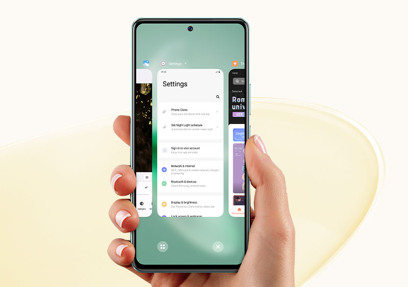 vivo v27e slim flat frame