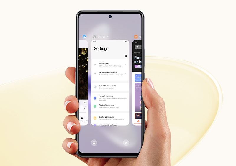 vivo v27e 8 GB + 8 GB Extended RAM