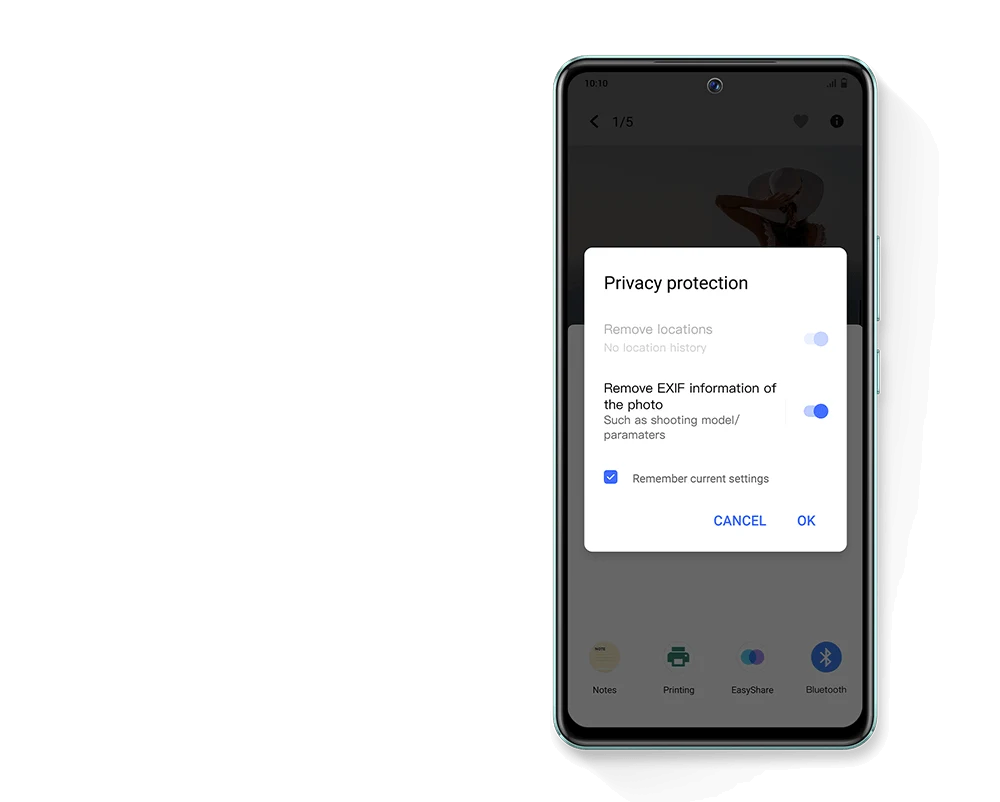 vivo v27e private photo protection