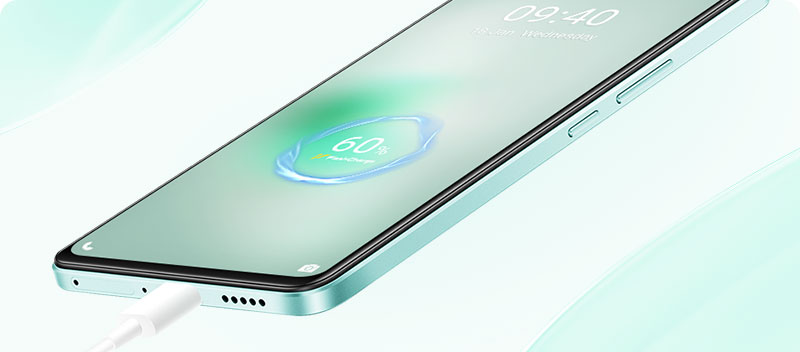 vivo v27e 66w flashcharge and 120hz display
