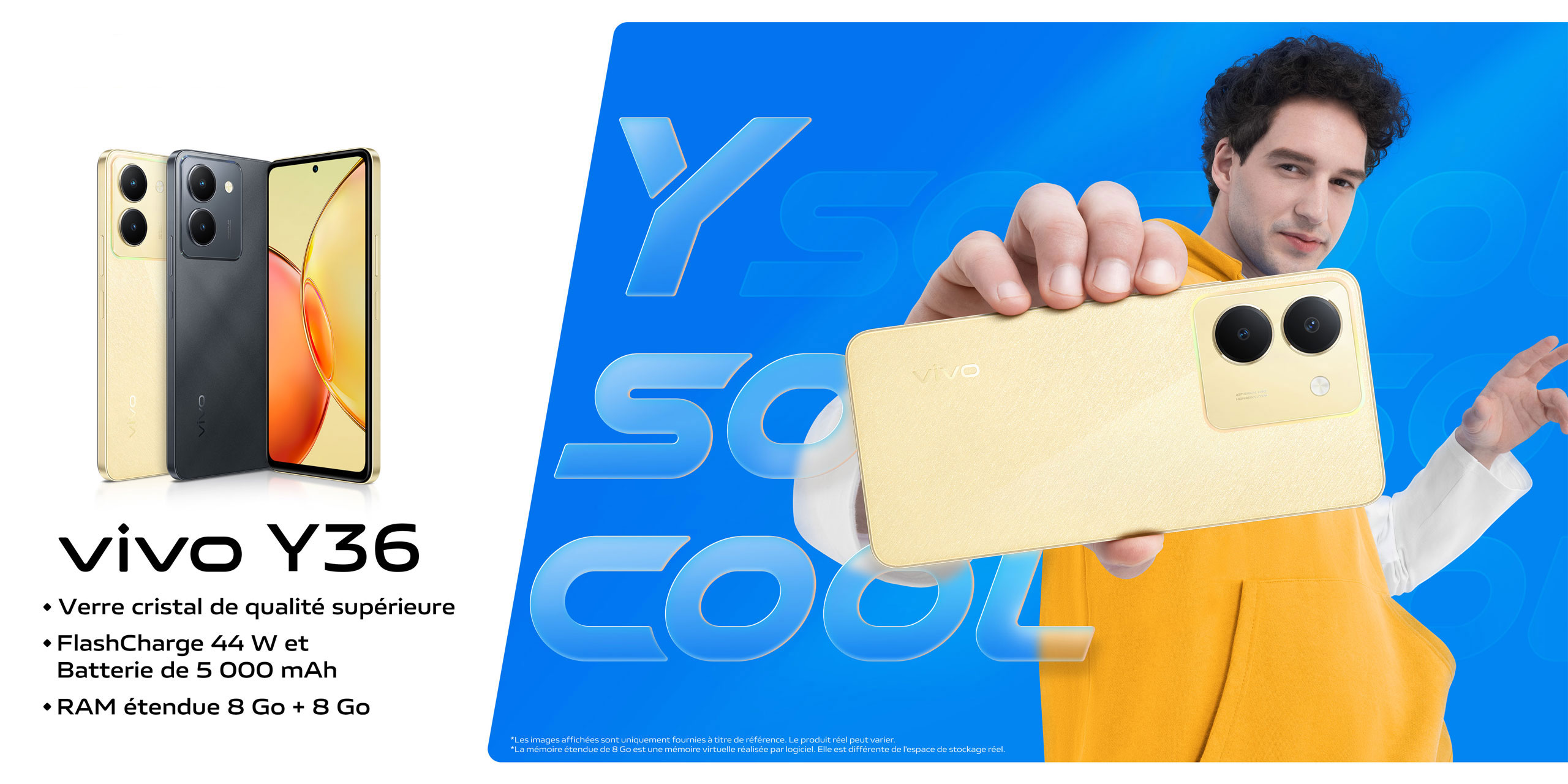 vivo Y36 : y a de quoi ! Smartphone au design raffiné | vivo Morocco