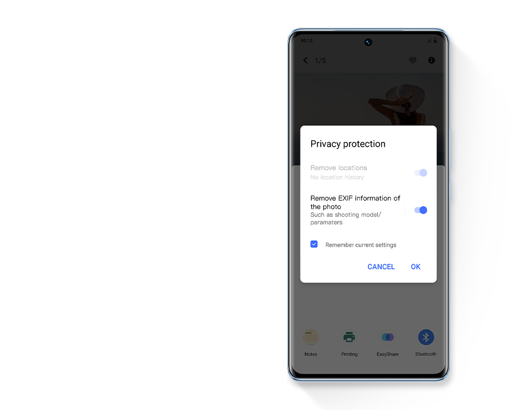 vivo v27 private photo protection