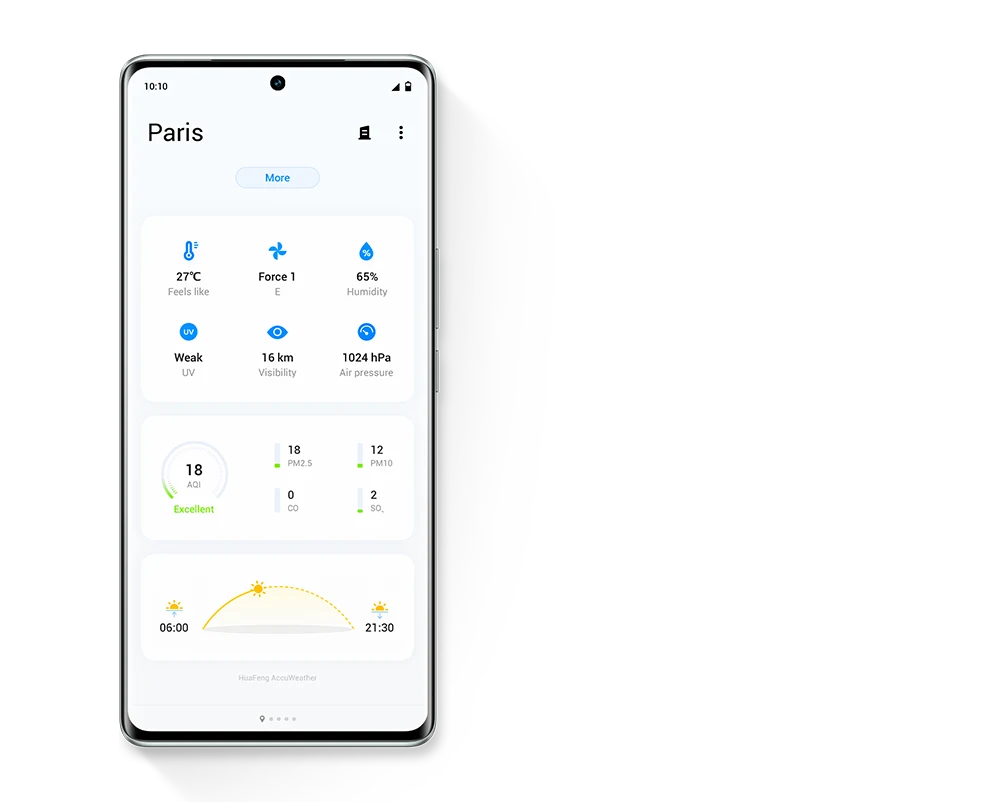 vivo v27 air quality monitoring features