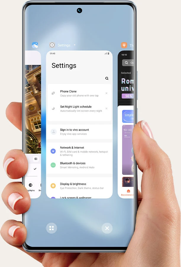 vivo v27 multi apps running smoothly