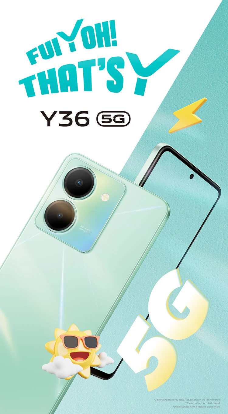 The Vivo Y36 5G Is A Stylish, Affordable Smartphone With Powerful Features  For Young Users