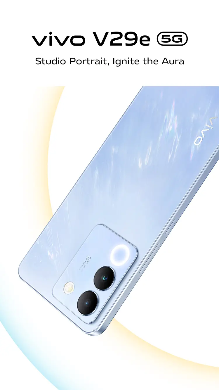 Studio Portrait on the go: vivo launches the V29 with unique Aura