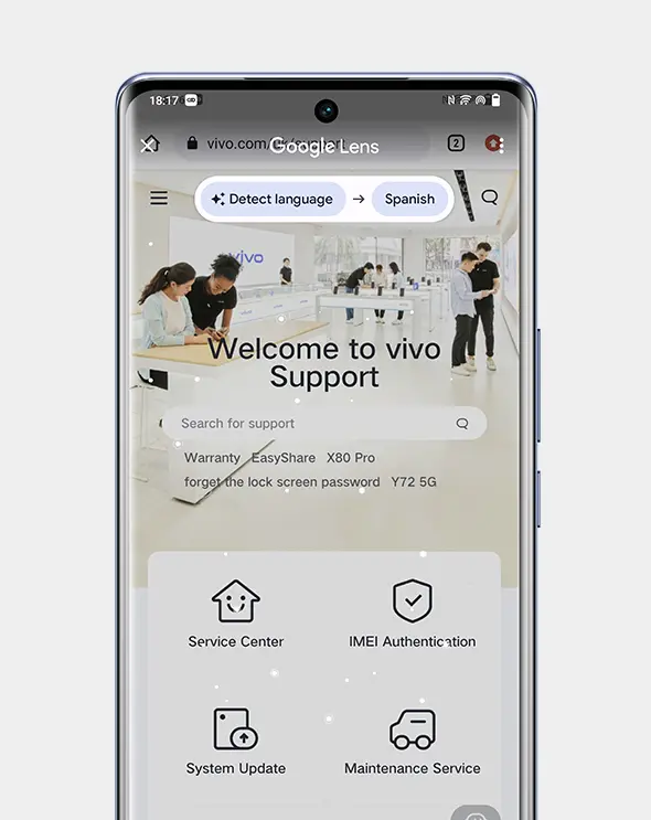 vivo v29 one-tap translation PH
