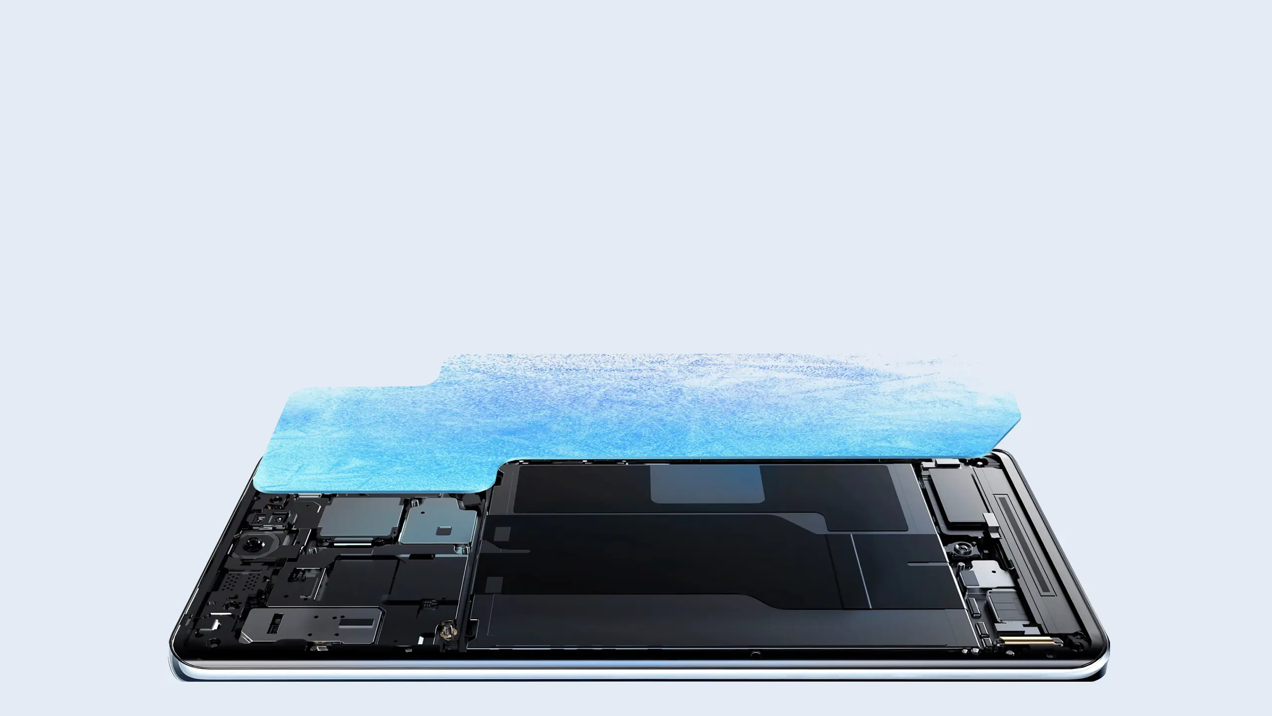 vivo V30 with ultra large cooling system