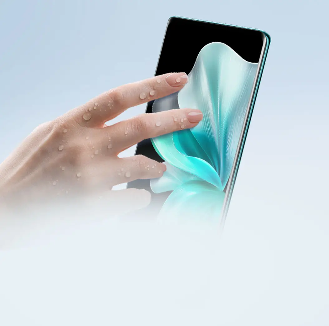vivo V30 hoʻl qoʻl bilan teginilsa ham aniq ishlaydi