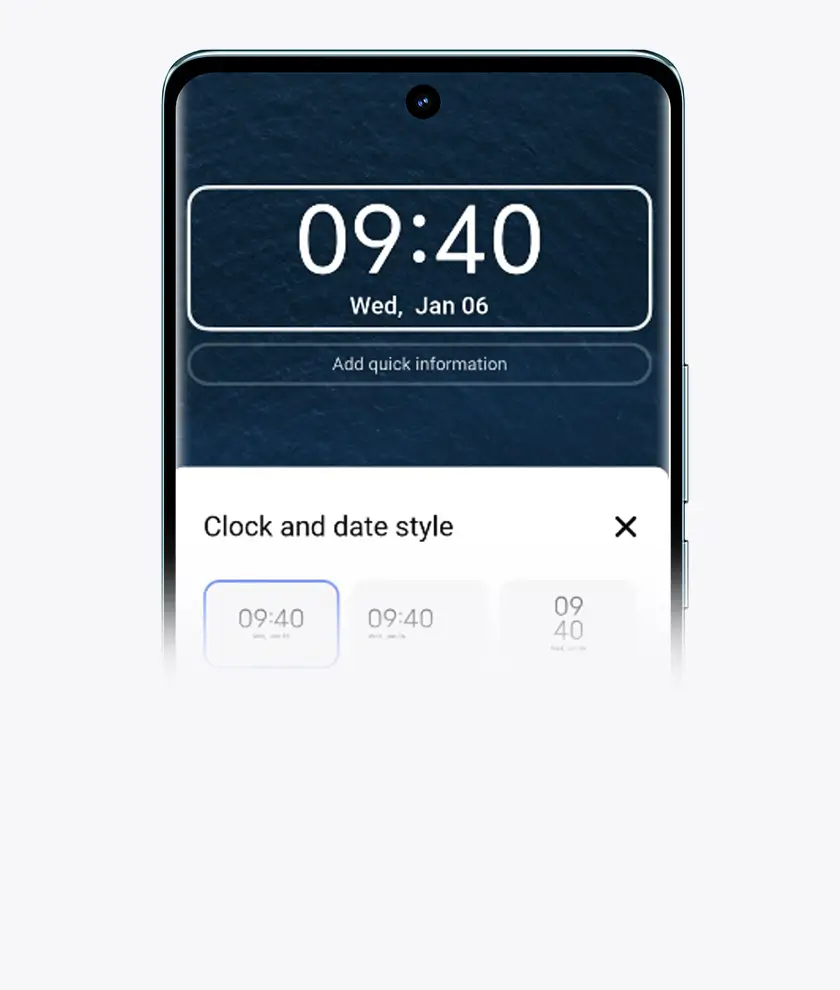 vivo V30 Maxsus ekran qulfi funksiyasi mavjud funtouch os 14 tizmiga ega