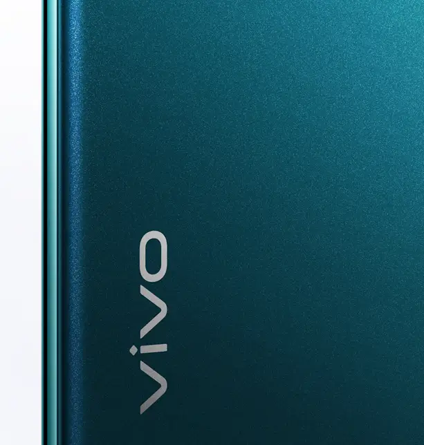 vivo V30 in color lush green with color changing design