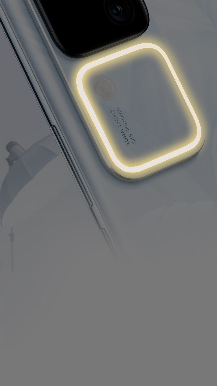 vivo V30 可拍攝工作室等級的柔光燈人像
