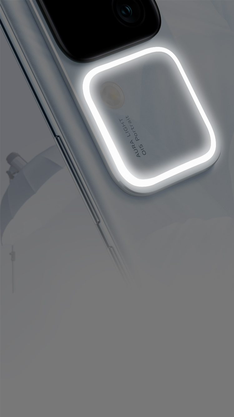 vivo V30 可拍攝工作室等級的柔光燈人像