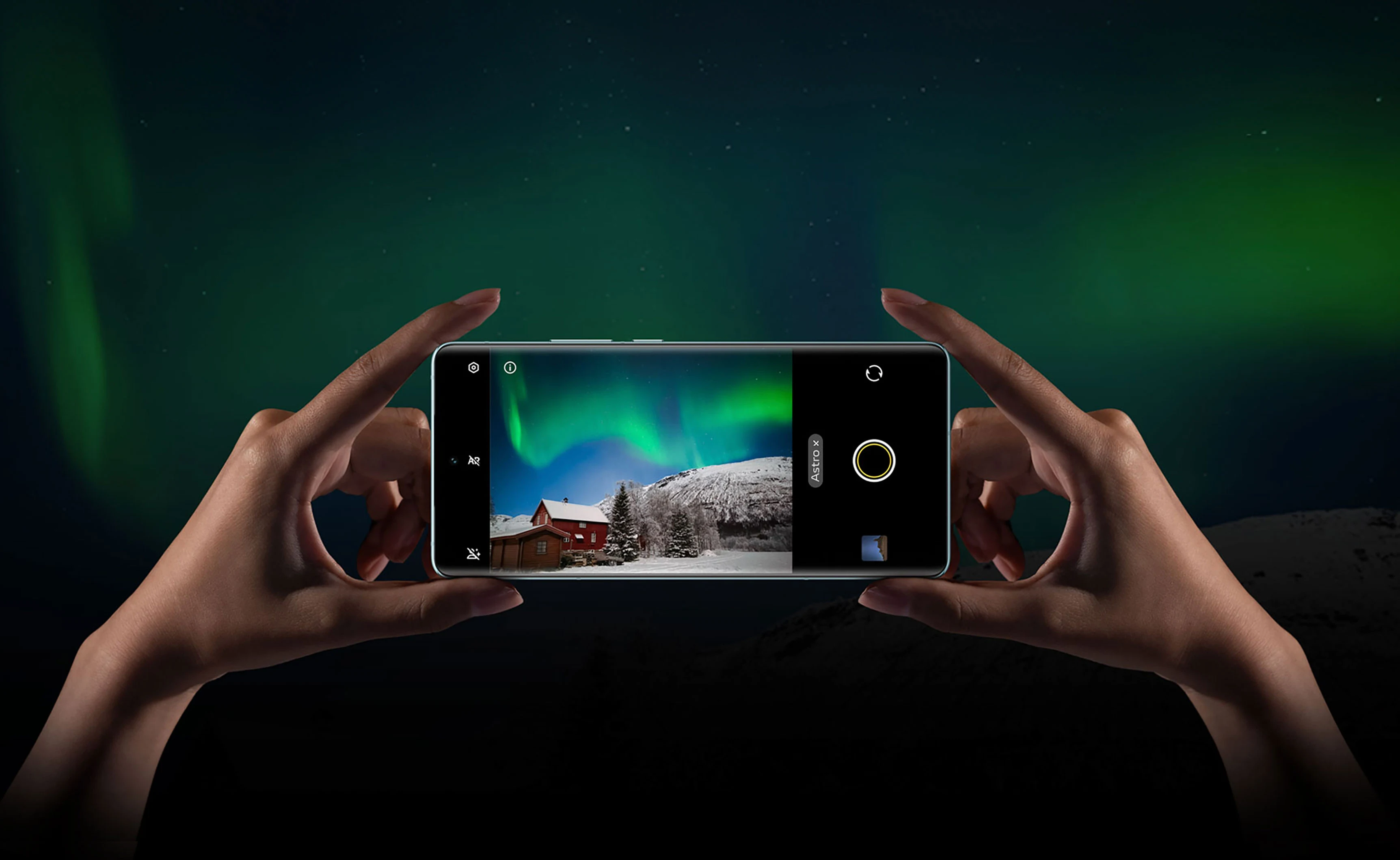 handheld astro by vivo x100 pro with sky night imaging system