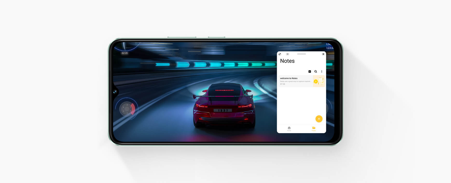 vivo Y03 with game picture-in-picture function