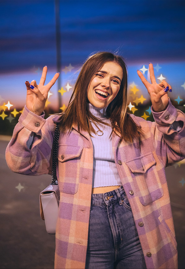 Portrait by vivo Y100 4G with Bokeh Flare Portrait filter star