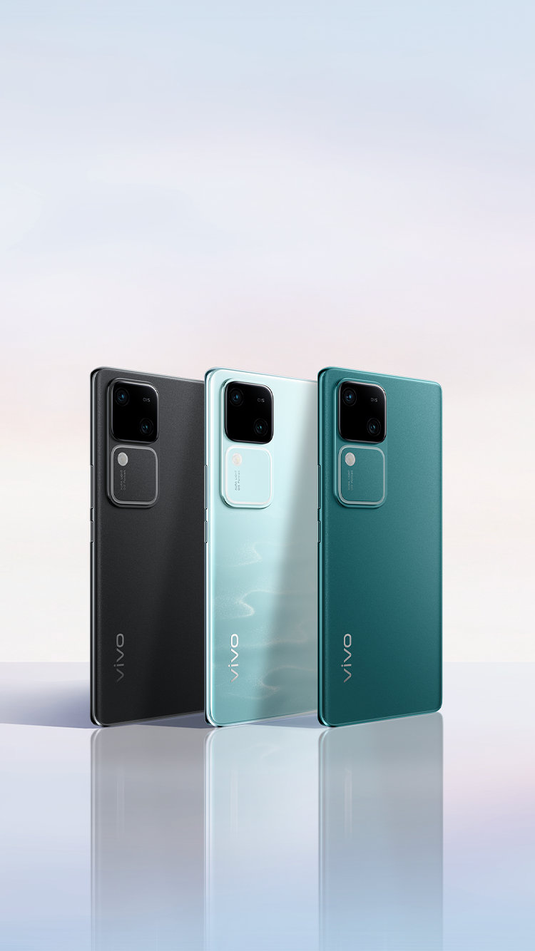 vivo V30 in different colors