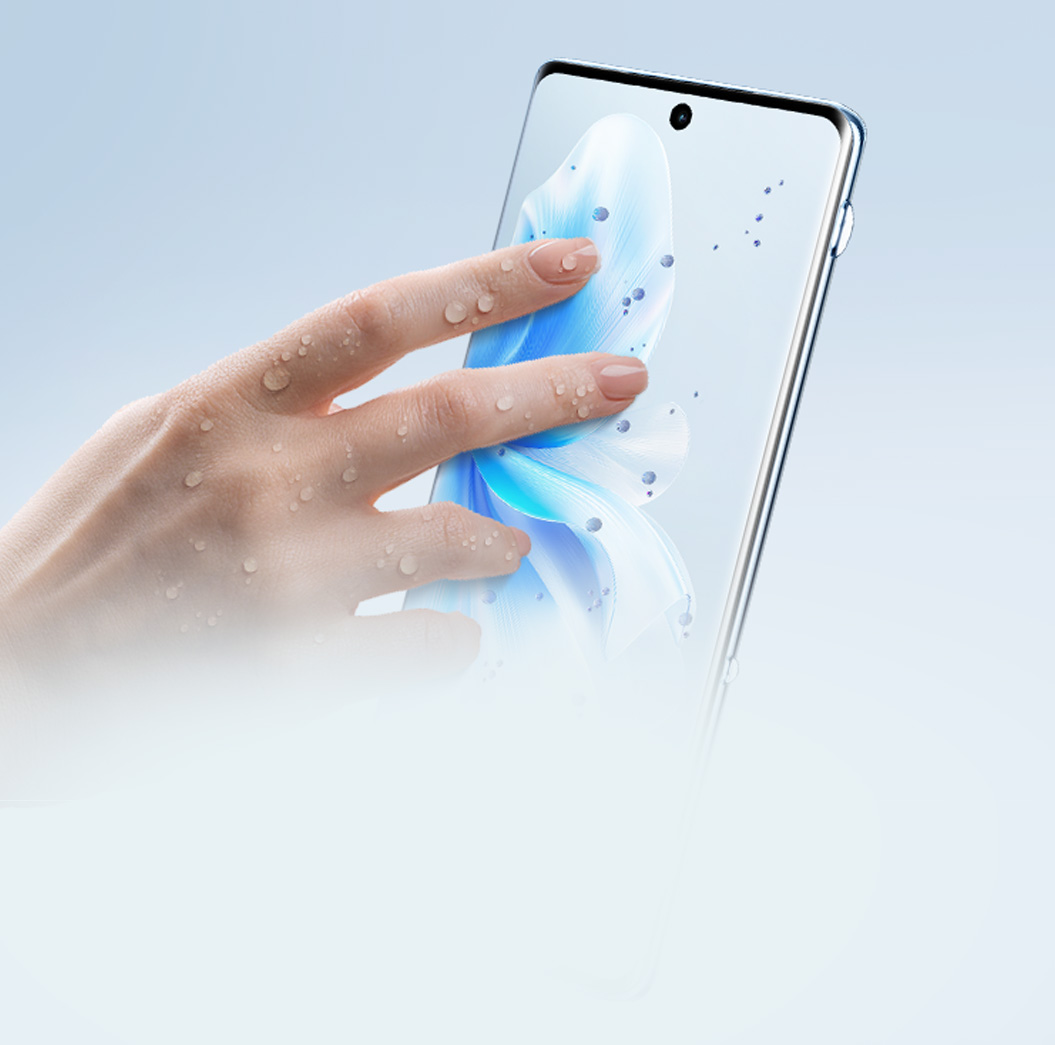 vivo V30 Pro can operate precisely with wet-hand touch