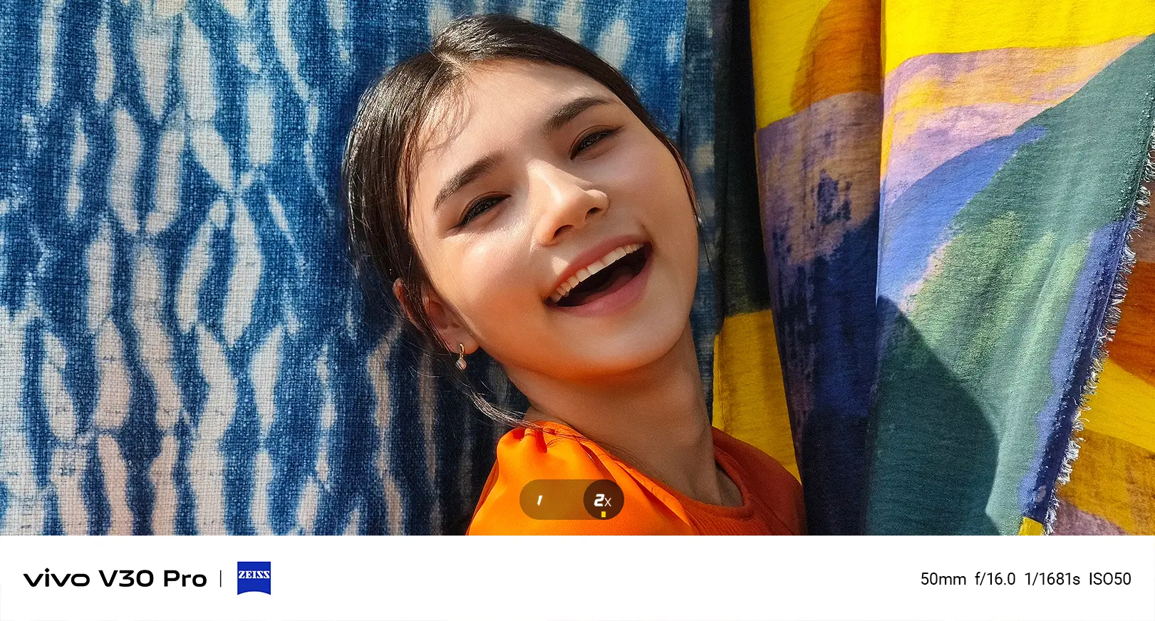 portrait by vivo V30 Pro with 50MP professional portrait camera