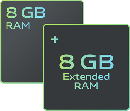 vivo V30 Lite with 8GB+8GB extended RAM