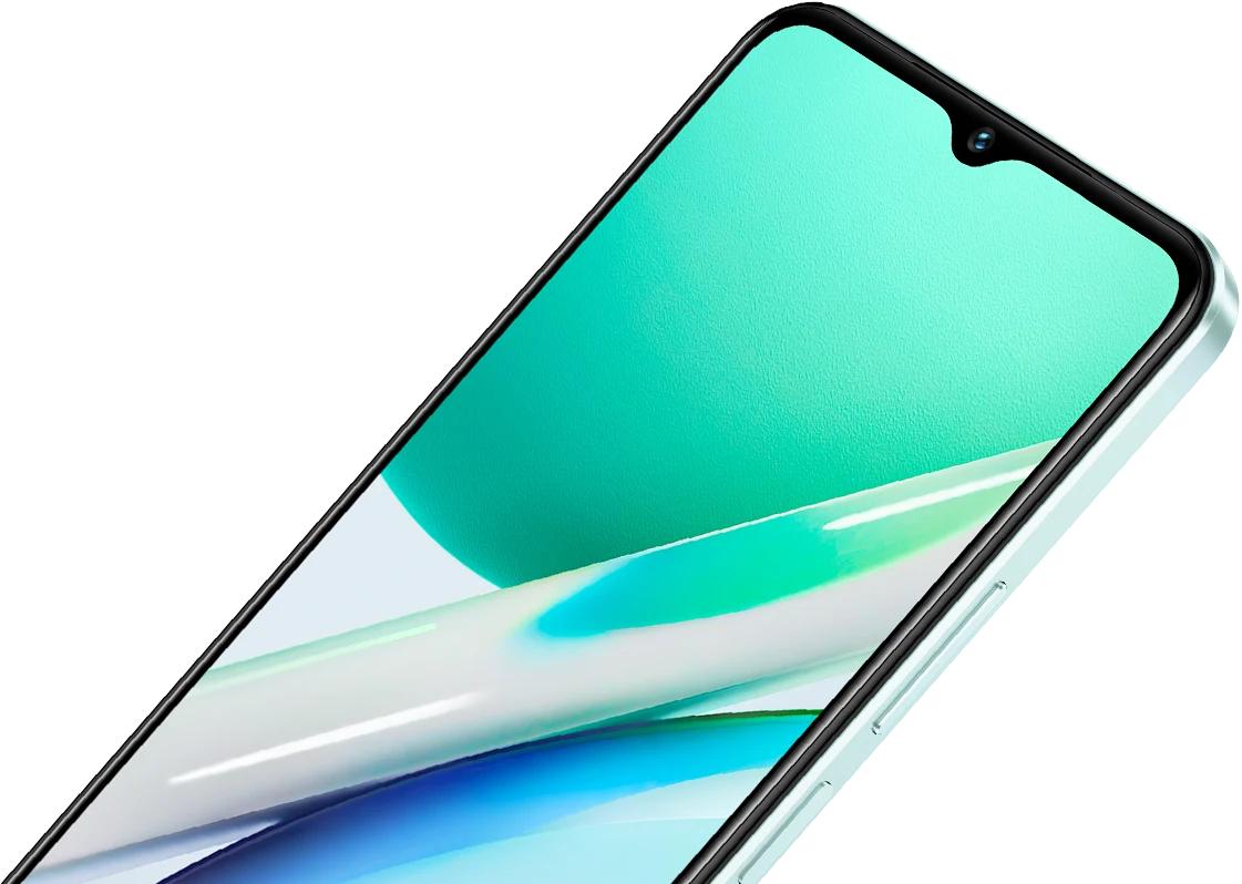 vivo Y18 phone with a screen that can be seen in sunlight