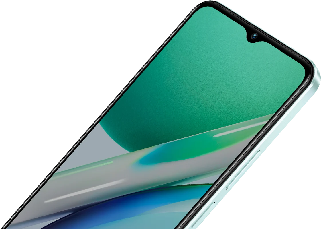 vivo Y18 phone with a screen that can be seen in sunlight