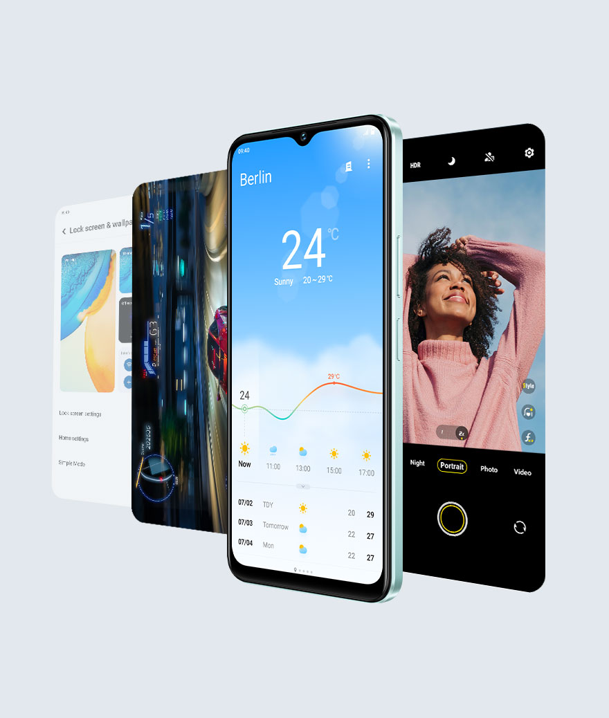 هاتف vivo Y18 مع ميزة الحفاظ على نشاط التطبيق