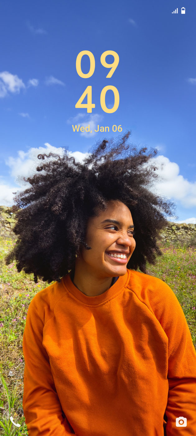 vivo x100 dengan fungsi personalisasi funtouch os 14: gaya jam layar kunci, warna & gaya