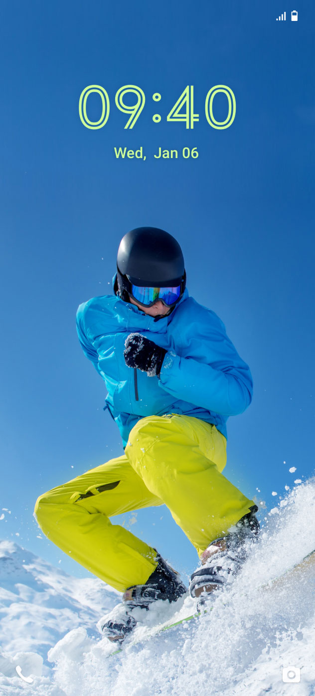 vivo x100 pro dengan fungsi personalisasi funtouch os 14: gaya jam layar kunci, warna & gaya