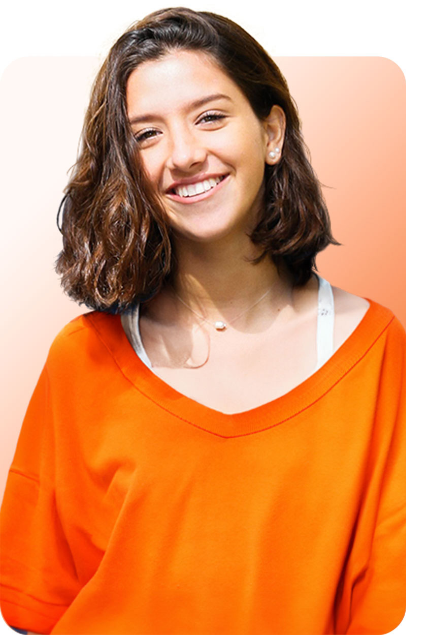 vivo Y28 ในสีส้ม