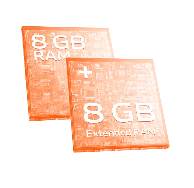 vivo Y28 8 + 8 GB kengaytiriladigan RAM bilan