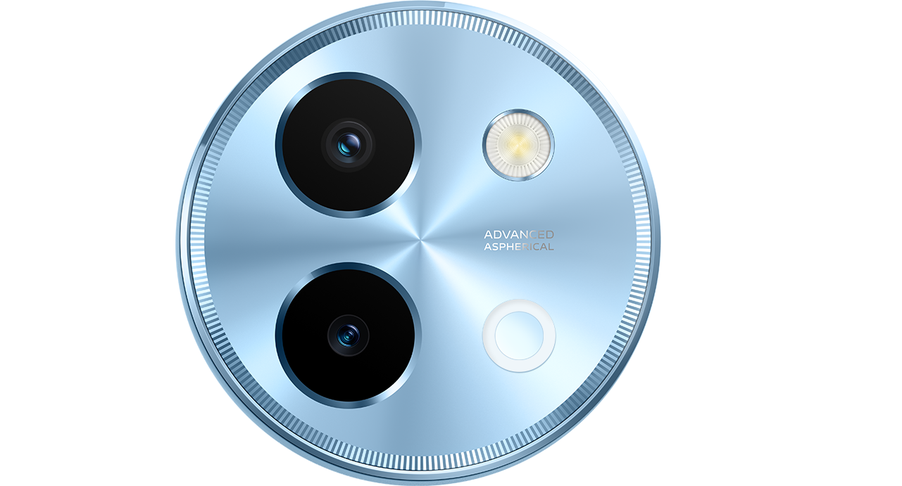 vivo Y38 5G بكاميرا رئيسية عالية الدقة بدقة ‎50MP وكاميرا بوضع البوكيه بدقة 2MP‏ والضوء الديناميكي