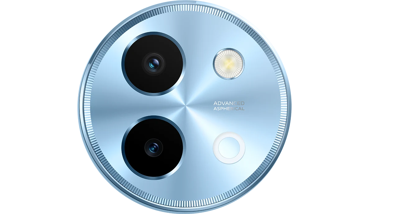 vivo Y38 5G بكاميرا رئيسية عالية الدقة بدقة ‎50MP وكاميرا بوضع البوكيه بدقة 2MP‏ والضوء الديناميكي