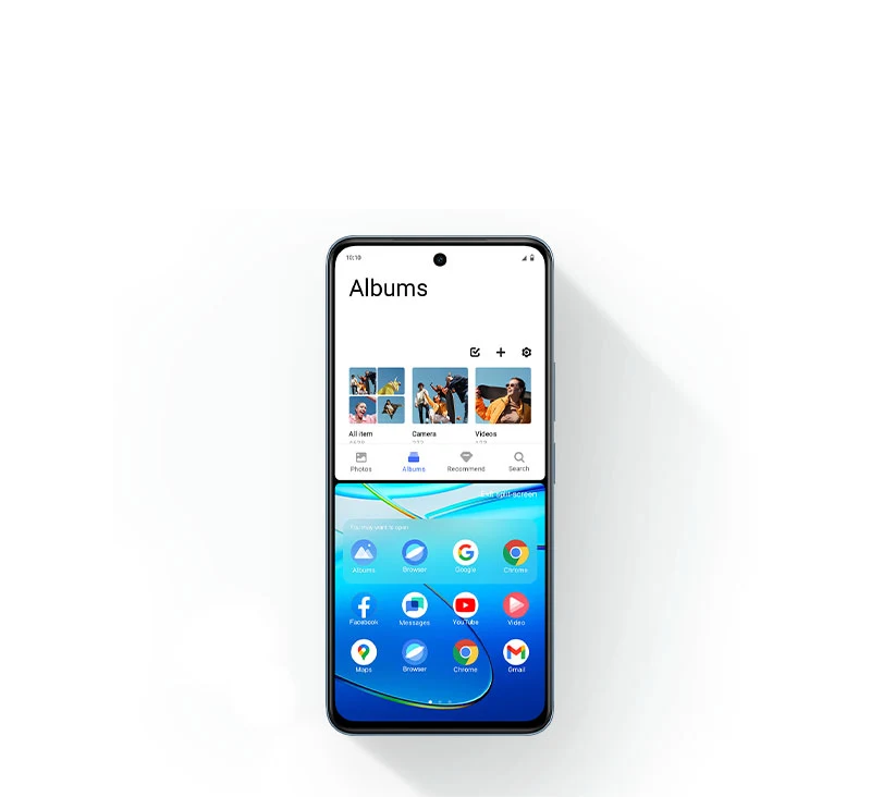 vivo Y38 5G بوظيفة تقسيم الشاشة