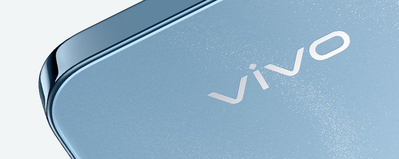 vivo Y38 5G in pacific blue with metallic high-gloss frame