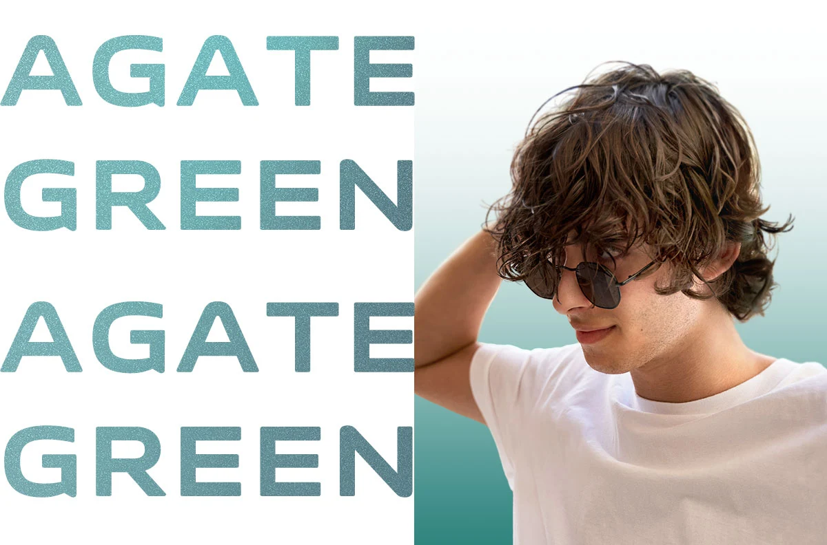 vivo Y38 5G in agate green