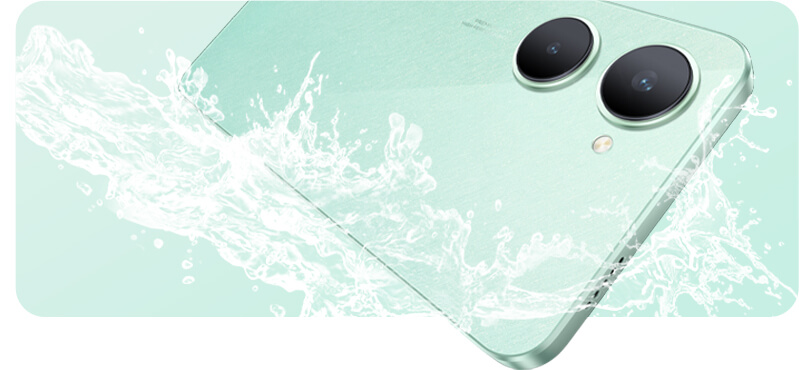 Vivo Y03: IP54 dust and water resistance