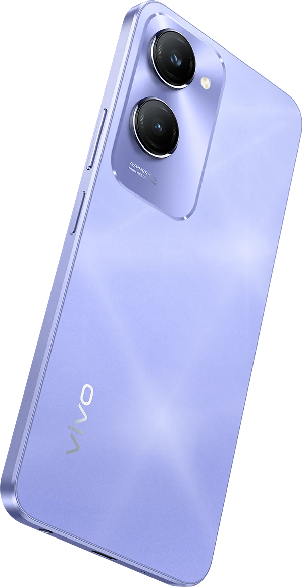 vivo Y28s 5G in twinkling purple