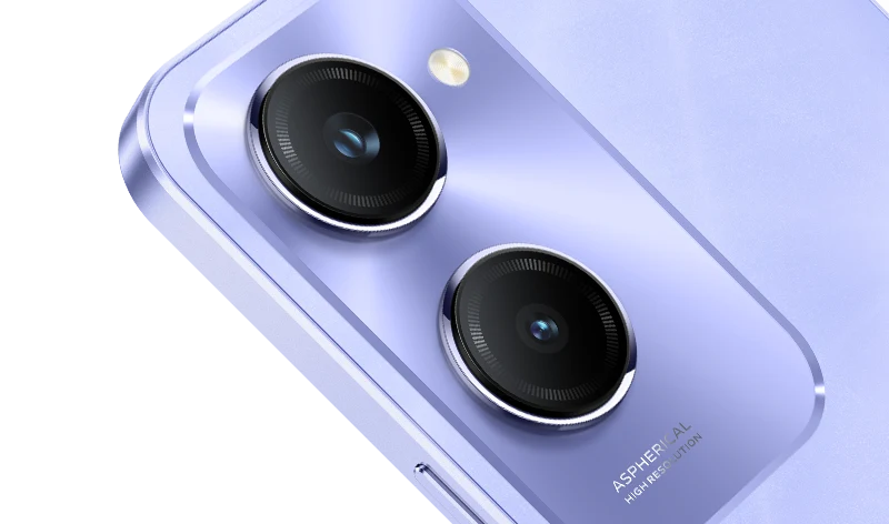 vivo Y28s 5G in twinkling purple